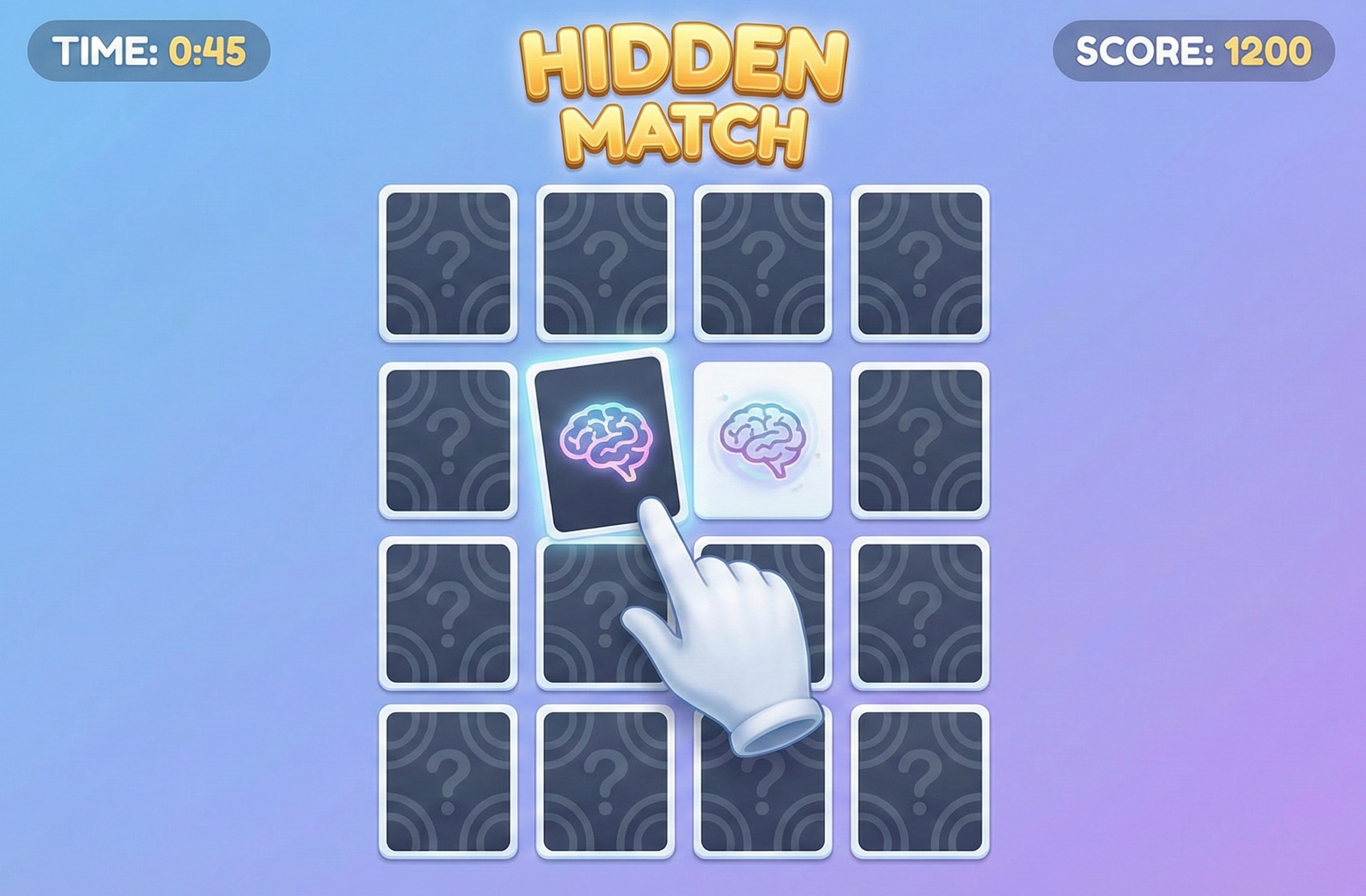 Hidden Match Game
